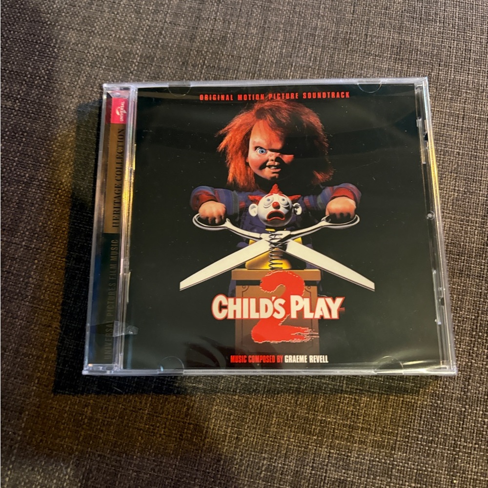 Universal Child's Play Soundtrack CD - Black and Red